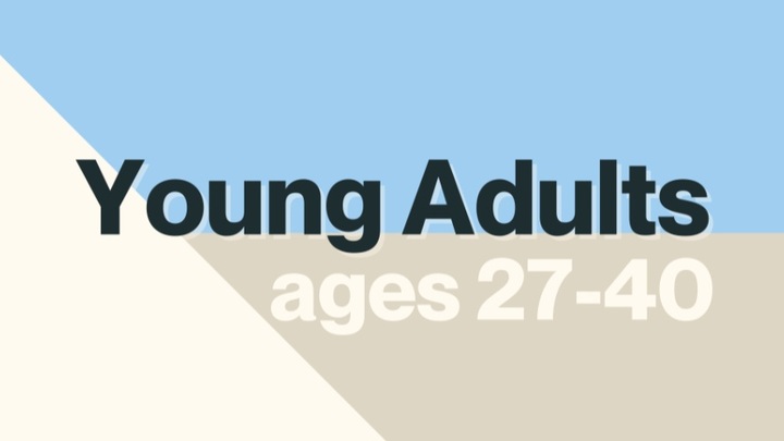 Logo for Cornerstone Young Adults - Ages 27-40