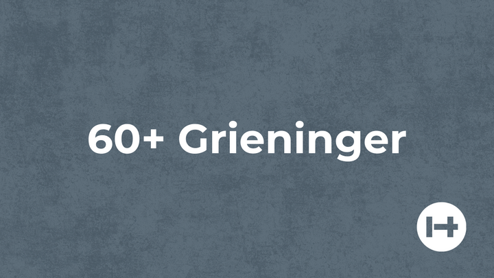 Logo for 60+ Grieninger