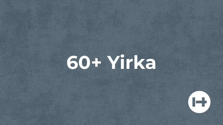 Logo for 60+ Yirka