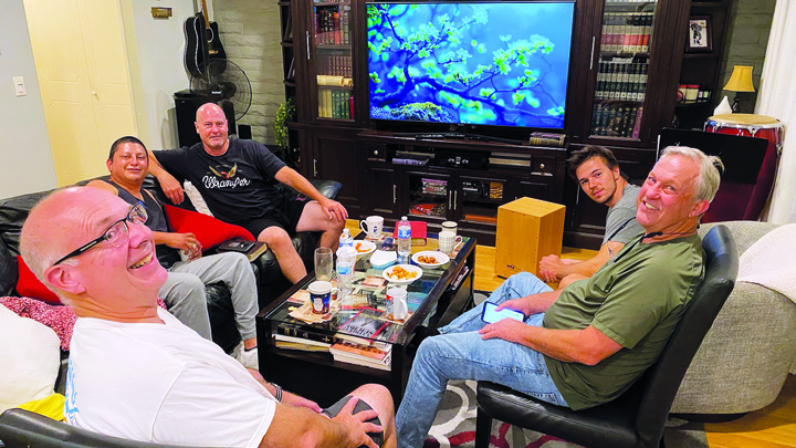 Logo for Men's Bible Study- Church TK