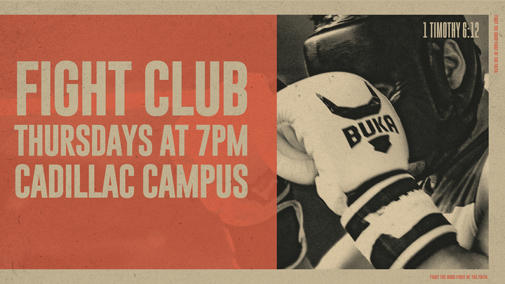 Logo for Fight Club - Cadillac Campus - Thursday Nights