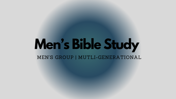 Logo for Men's Bible Study