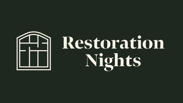 Logo for Restoration Nights Volunteers