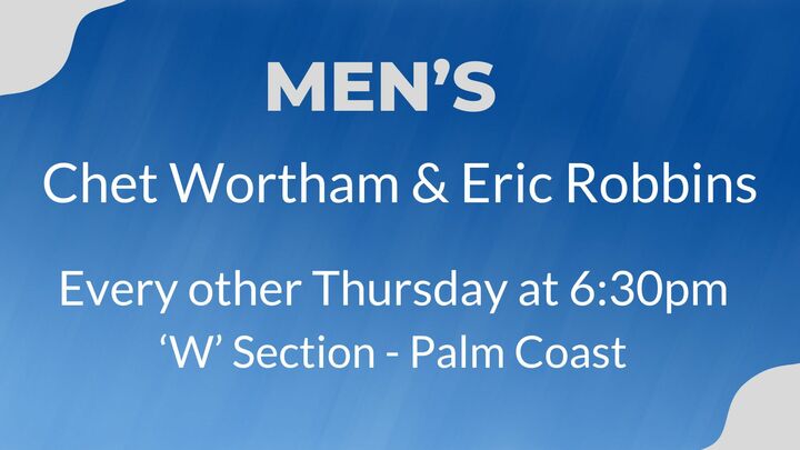 Logo for Men's Community Group (Chet Wortham and Eric Robbins)