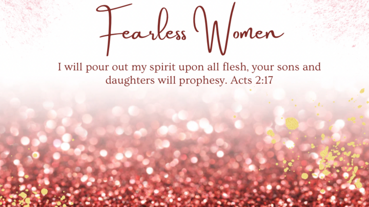 Logo for Fearless Women’s Ministry
