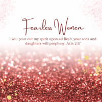 Logo for Fearless Women’s Ministry