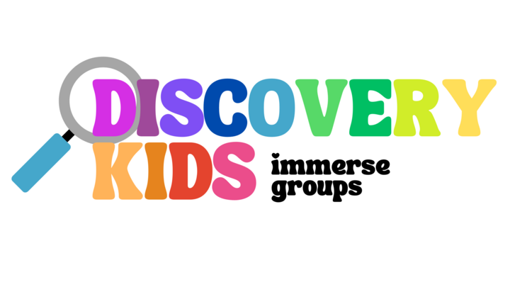 Logo for Discovery Kids Immerse Groups