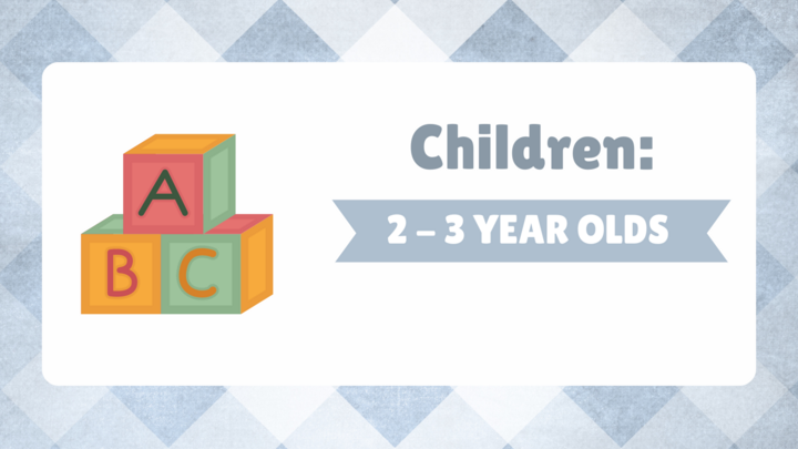Logo for Children 2-3 yr olds