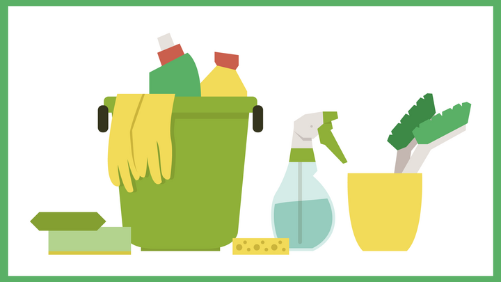 Logo for Oasis Clean Team