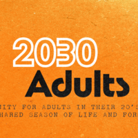 Logo for 2030 Adults; 20s/30s Large Group