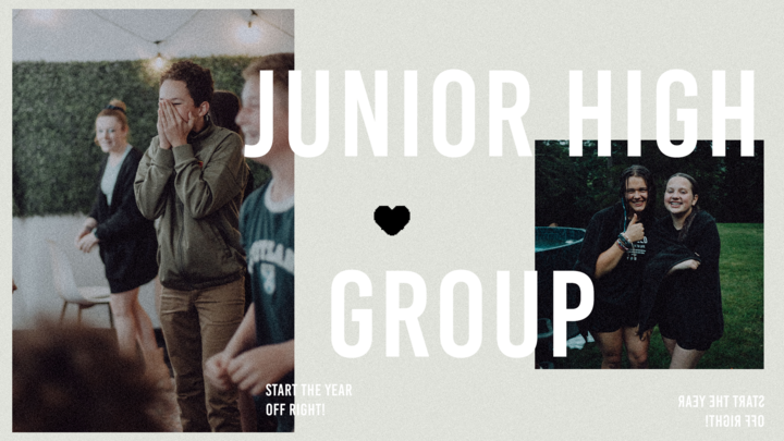 Logo for Junior High Sundays