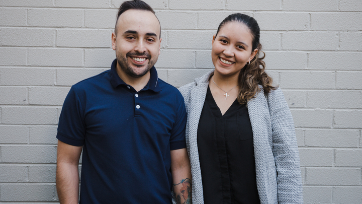 Logo for CWS | Frontline | Daniela & Alvaro