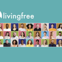Logo for Living Free