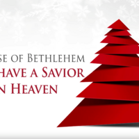 Logo for Because of Bethlehem