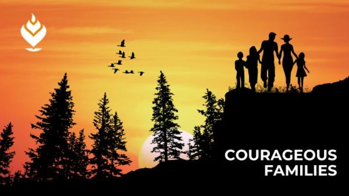 Logo for Courageous Families