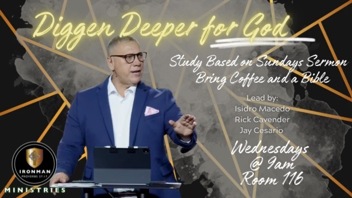 Logo for Diggin Deeper For GOD