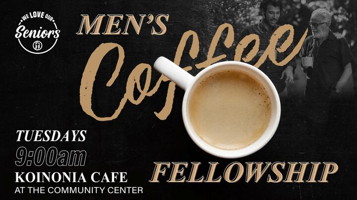 Logo for Senior Men's Tuesday Morning Coffee Fellowship