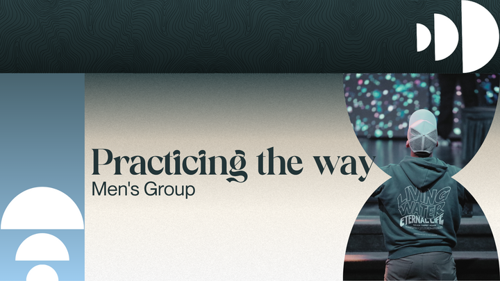 Logo for Practicing The Way- (Men's Group)