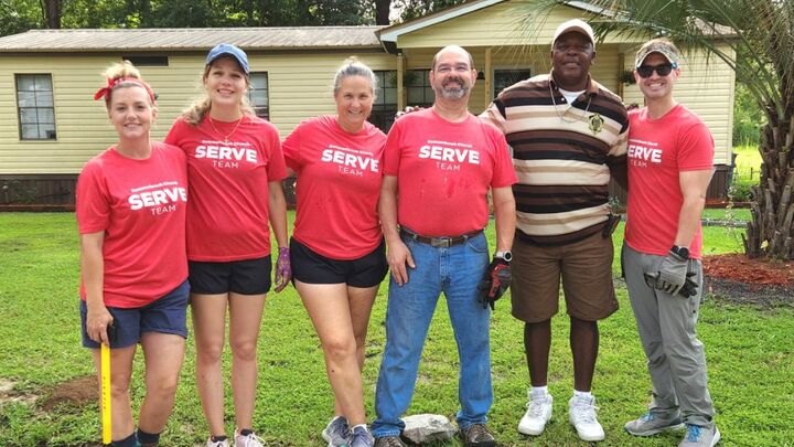 Logo for Co-Ed - Serve Saturday - Community