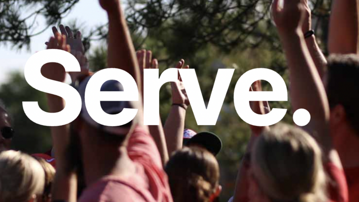 Logo for Serve Saturdays // Anyone
