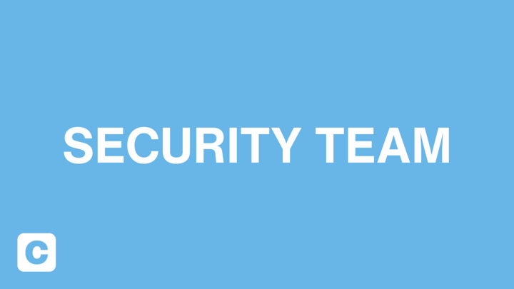 Logo for Security Team