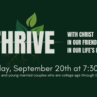 Logo for Thrive - Friday Evenings