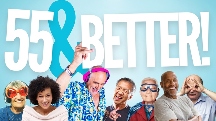 Logo for 55 & Better! Community Group