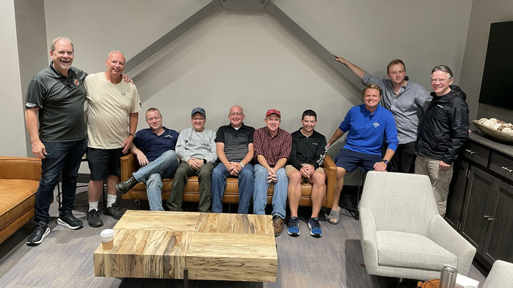 Logo for Men's Weekly Discussion Group - Thurs. Morn. (CPCC Lobby)