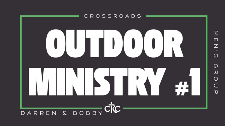 Logo for CRC Men's Outdoor Ministry #1: Daron Jetton
