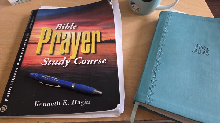 Logo for Prayer Study Course-Jeff Haught