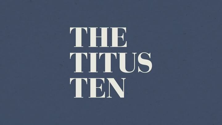 Logo for The Titus Ten - Men's Bible Study