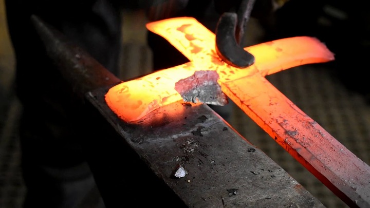 Logo for The Forge Men's group