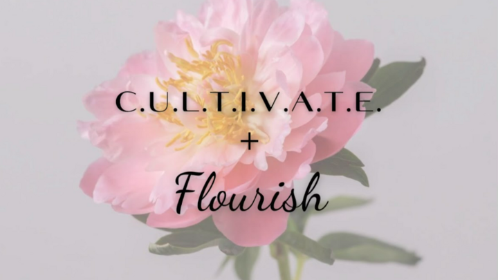 Logo for VG-C.U.L.T.I.V.A.T.E + FLOURISH