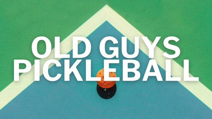 Logo for Old Guys' Pickleball