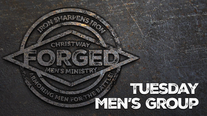 Logo for Forged Men's Group (Tuesdays)