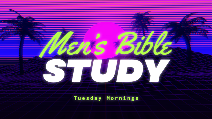 Logo for Men's Bible Study (Tuesdays 6:30-7:30am)