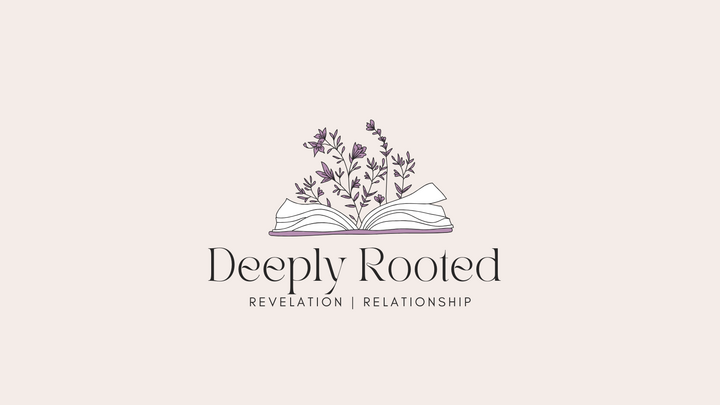 Logo for In-Person and Online - Women's Group - Deeply Rooted Bible Study:   Leader - Serena Cooper