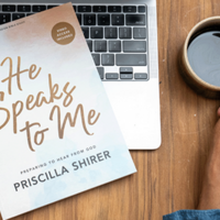 Logo for "He Speaks to Me"  Leader - Ila Simmons