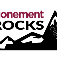 Logo for Atonement Rocks Climbing Crew