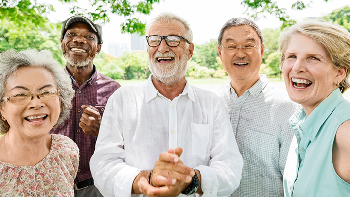 Logo for Young at Heart ( 65 and Older )