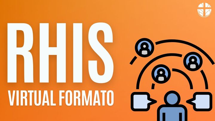 Logo for Red Hispana de Iglesias Saludables (RHIS) Virtual Formato