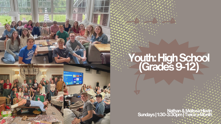 Logo for YOUTH: High School LifeGroup (Grades 9-12)