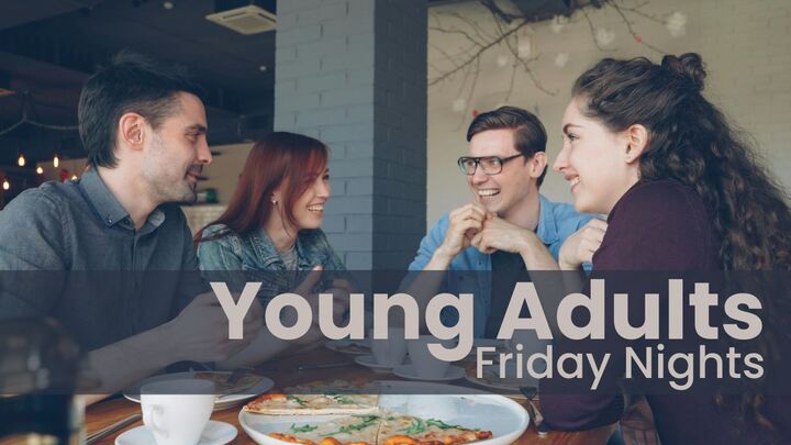 Logo for Young Adult Friday Nights