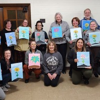 Logo for Creative Connections Healing Art Group