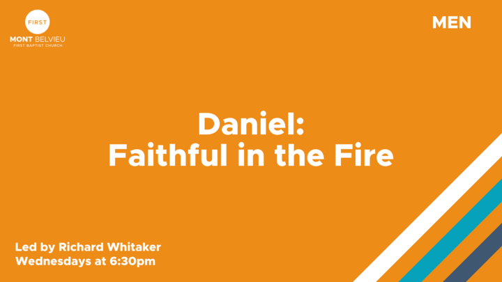 Logo for Daniel: Faithful in the Fire (Led by Richard Whitaker)