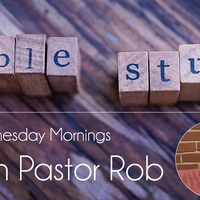 Logo for Wednesday Morning Bible Study with Pr Rob
