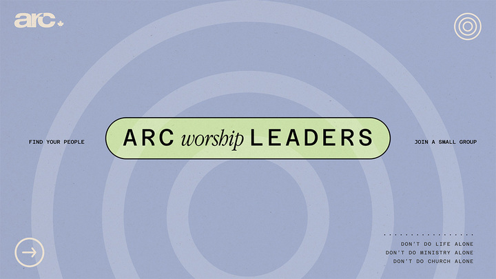Logo for ARC Worship Pastors & Leaders (with Sunil & Rebecca)