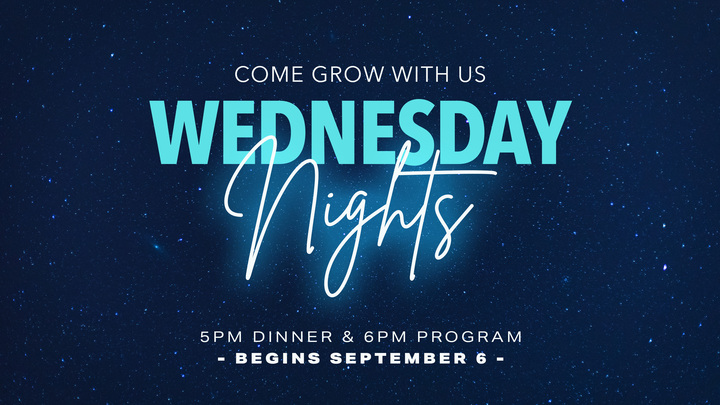 Logo for Wednesday Dinner VOLUNTEERS