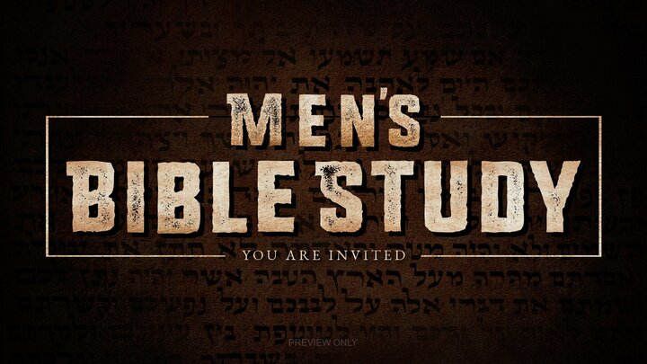Logo for (Men) Men's Bible Study and Prayer