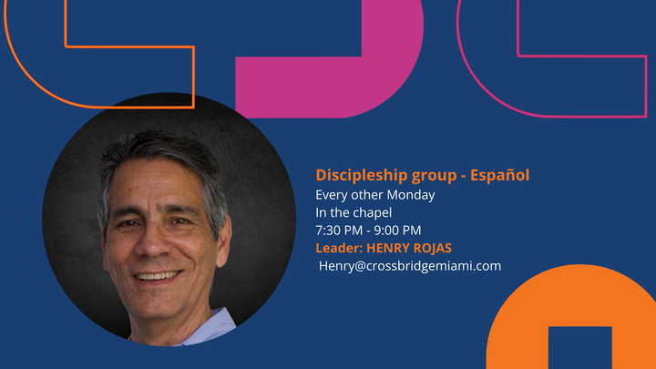 Logo for DISCIPLESHIP GROUP (En Español) e/o Monday Night